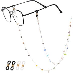 WLLHYF Eyeglass Chains for Women Eye Glasses Holders Around Neck Glasses Stylish Sunglass Eyewear Face Mask Cord Lanyard String for Girls Accessories in Saudi Arabia