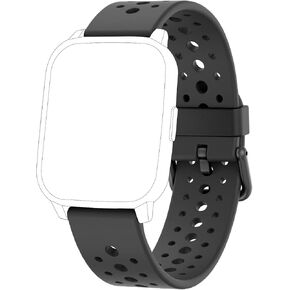 Butele Soft Silicone Smart Watch Replacement Strap 20mm for Boys Girls For kids Watch