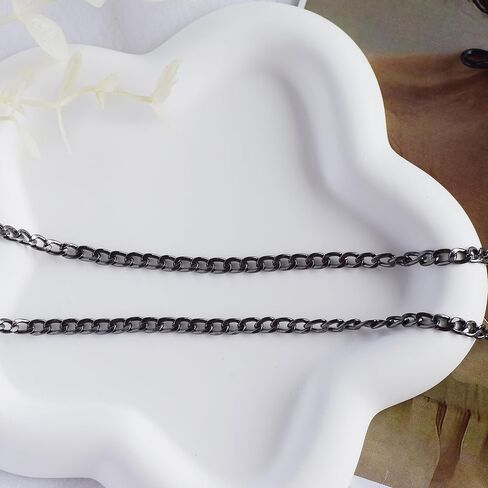سلسلة نظارات QBCL للرجال والنساء سلسلة كوبية معدنية ملتوية وحامل النظارات الشمسية وحزام تثبيت نظارات القراءة in Kuwait