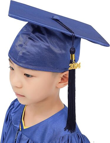 GraduationMall Shiny Kindergarten and Preschool Graduation Cap with 2024 Tassel in Kuwait
