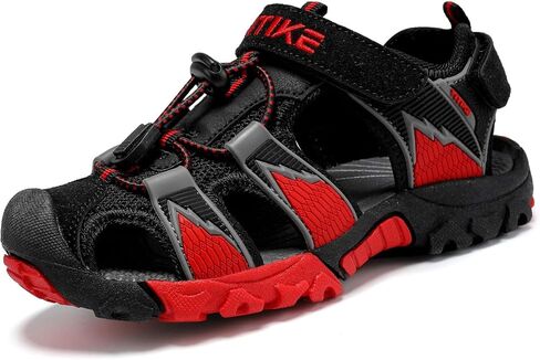 JMFCHI Boys Girls Sports Sandals Summer Kids Closed Toe Outdoor Sandals Athletic Water Shoes Sandals Child Pool Beach Sandals Quick Drying Slip Resistant in Kuwait