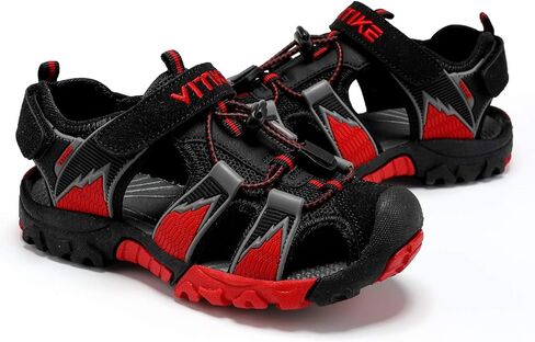 JMFCHI Boys Girls Sports Sandals Summer Kids Closed Toe Outdoor Sandals Athletic Water Shoes Sandals Child Pool Beach Sandals Quick Drying Slip Resistant in Kuwait