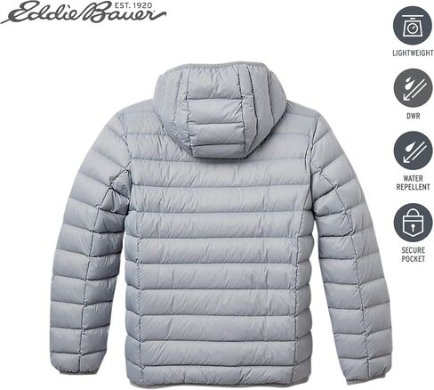 Eddie Bauer Kids' Jacket – Ultralight Weather Resistant Insulated Quilted Puffer Coat for Boys and Girls (5-16) in Saudi Arabia