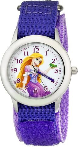 Disney Kids' W001922 Rapunzel Analog Display Analog Quartz Purple Watch in Saudi Arabia