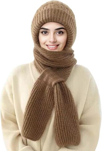 وشاح Sumolux المتكامل لحماية الأذن المقاوم للرياح، حياكة مرنة سميكة ودافئة لحماية الأذن الملتصقة في الشتاء in Saudi Arabia