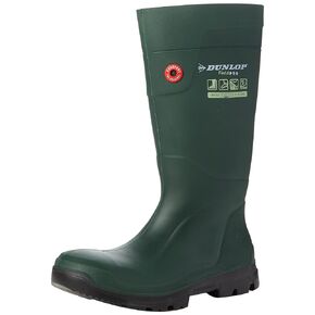 DUNLOP Unisex Fieldpro Wellington Protective Footwear, Green/Black, 11 US Women in Saudi Arabia