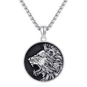 AOSAIB النمر رئيس قلادة S925 الفضة الاسترليني النمر قلادة للرجال النساء 3D الحيوان رئيس قلادة قلادة لفتاة صبي الهيب هوب مغني الراب قلادة النمر المجوهرات هدية عيد الميلاد هدية in Kuwait