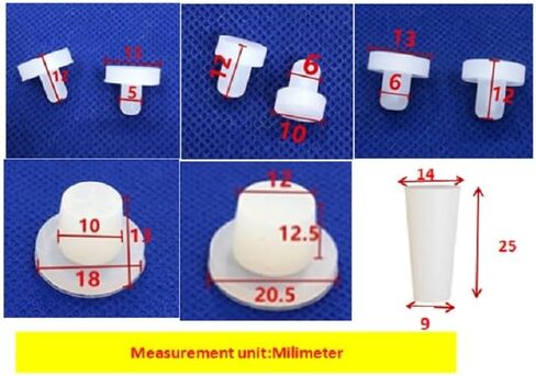 Belly Button Shaper after Tummy Tuck Navel Trainer Belly Button Plug post OP 6 different Sizes for Post Liposuction,Bariatric Surgery or Umbilical Hernia Repair(Pack of 6) White in Saudi Arabia