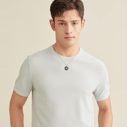 AOSAIB النمر رئيس قلادة S925 الفضة الاسترليني النمر قلادة للرجال النساء 3D الحيوان رئيس قلادة قلادة لفتاة صبي الهيب هوب مغني الراب قلادة النمر المجوهرات هدية عيد الميلاد هدية in Kuwait