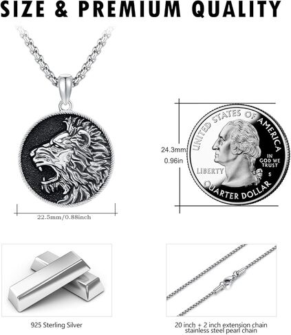 AOSAIB النمر رئيس قلادة S925 الفضة الاسترليني النمر قلادة للرجال النساء 3D الحيوان رئيس قلادة قلادة لفتاة صبي الهيب هوب مغني الراب قلادة النمر المجوهرات هدية عيد الميلاد هدية in Kuwait