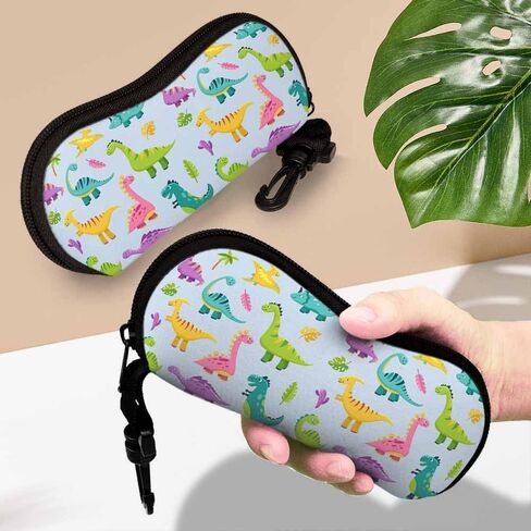 IBILIU حافظة نظارة Toucan Tropical Ultra Light من النيوبرين مع مشبك حزام، حافظة نظارة القراءة للنساء والرجال in Kuwait