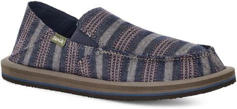 Sanuk Sidewalk Surfer Sneaker, Indigo Blanket, 6 US Unisex Big Kid in Saudi Arabia