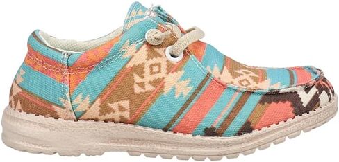 ROPER Kids Boys Hang Loose Southwest Slip On Casual Shoes - Blue - Size 1 M in Saudi Arabia
