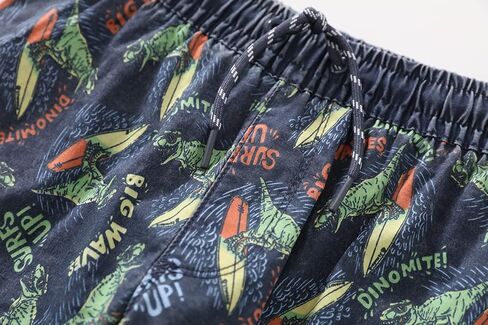 GLASH Kids Boys Swim Trunks, Board Shorts, Heavy Washed, Stretchy in Kuwait