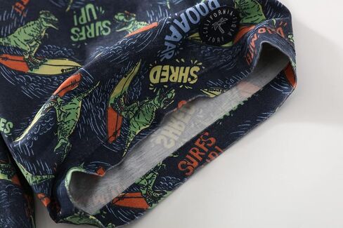 GLASH Kids Boys Swim Trunks, Board Shorts, Heavy Washed, Stretchy in Kuwait