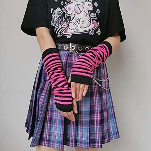 Chengfengup Arm Warmers Winter Fingerless Gloves Knit Warmers with Thumb Hole for Women Girls in Saudi Arabia