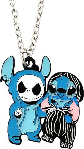 DEZHAN Horror Halloween Stith The Nightmare Before Christmas Jack Necklace, Metal Torque for Girls Women and Men, Zinc, No Gemstone in Kuwait