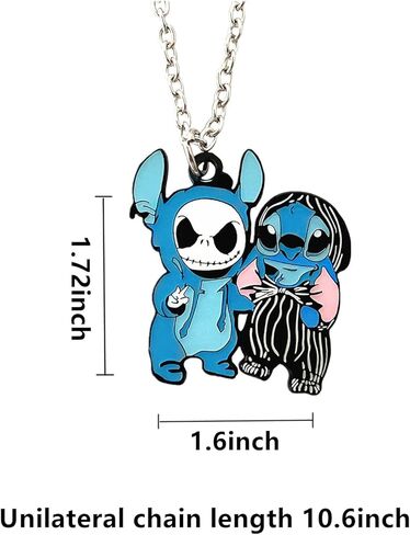 DEZHAN Horror Halloween Stith The Nightmare Before Christmas Jack Necklace, Metal Torque for Girls Women and Men, Zinc, No Gemstone in Kuwait
