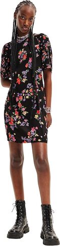 Desigual Women's Woman Woven Dress Short Sleeve in Kuwait