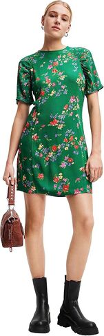 Desigual Women's Woman Woven Dress Short Sleeve in Saudi Arabia