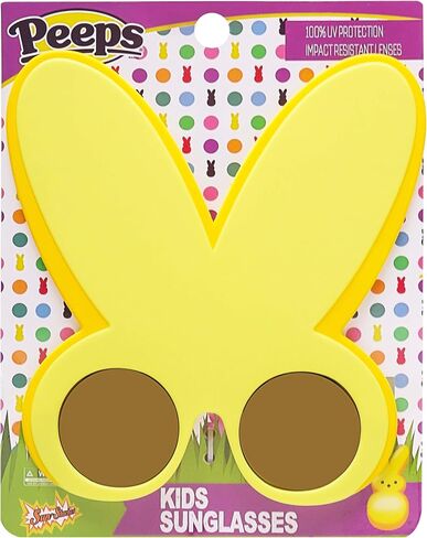 نظارات شمسية رسمية من Sun-Staches Peeps إكسسوار أزياء UV400 قناع أرنب طويل للأذن أزرق وردي أرجواني أصفر مقاس واحد يناسب الجميع in Kuwait