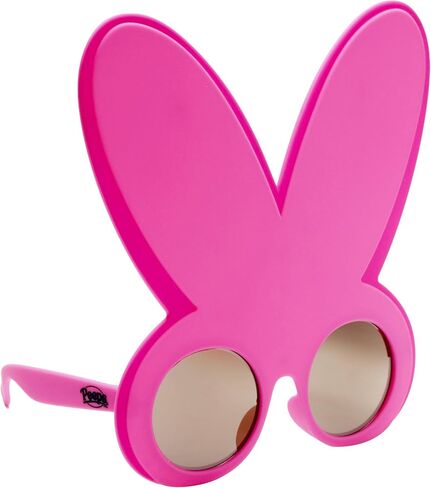 نظارات شمسية رسمية من Sun-Staches Peeps إكسسوار أزياء UV400 قناع أرنب طويل للأذن أزرق وردي أرجواني أصفر مقاس واحد يناسب الجميع in Kuwait
