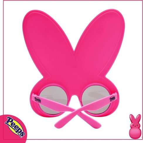 نظارات شمسية رسمية من Sun-Staches Peeps إكسسوار أزياء UV400 قناع أرنب طويل للأذن أزرق وردي أرجواني أصفر مقاس واحد يناسب الجميع in Kuwait