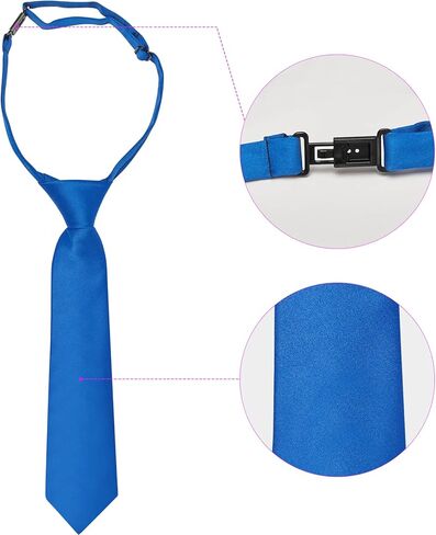 طقم ربطات عنق للأولاد من Marvelous World مكون من 4 قطع مع ربطة عنق وربطة عنق ومربع جيب وبروش in Kuwait