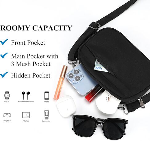 MAXTOP Small Crossbody Bags for Women Belt Bag Fanny Pack with Adjustable Strap in Kuwait