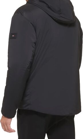 Tommy Hilfiger Men's Stretch Performance Filled Rain Jacket in Saudi Arabia