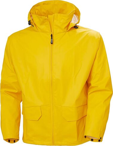 Helly-Hansen Voss Waterproof Rain Jackets for Men Featuring Full Stretch Fabric and Adjustable Hood that Packs into Collar in Saudi Arabia