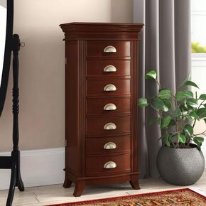 Hives and Honey Hillary Jewelry Armoire, Walnut