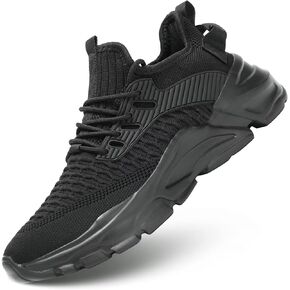 Mens Running Tennis Shoes Slip on Walking Fashion Athletic Sneakers Work Gym Shoes Comfort Lightweight Mesh Soft Sole