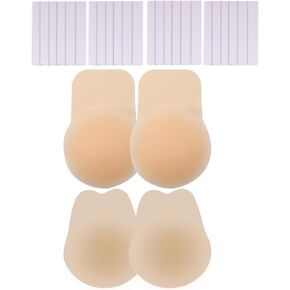 فطائر رفع الثدي من Jaxbo وشريط مزدوج الجوانب، حمالة صدر لاصقة من السيليكون قابلة لإعادة الاستخدام لرفع النساء in Kuwait