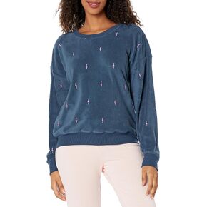 PJ Salvage Women's Loungewear Rainbolt Long Sleeve Top in Saudi Arabia