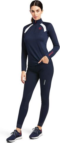 ARIAT Women's Sunstopper 2.0 1/4 Zip Baselayer in Kuwait