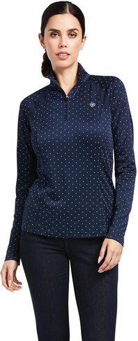 ARIAT Women's Sunstopper 2.0 1/4 Zip Baselayer in Kuwait