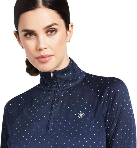 ARIAT Women's Sunstopper 2.0 1/4 Zip Baselayer in Kuwait