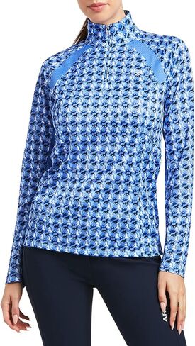 ARIAT Women's Sunstopper 2.0 1/4 Zip Baselayer in Kuwait