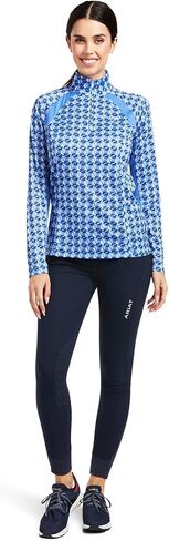 ARIAT Women's Sunstopper 2.0 1/4 Zip Baselayer in Kuwait