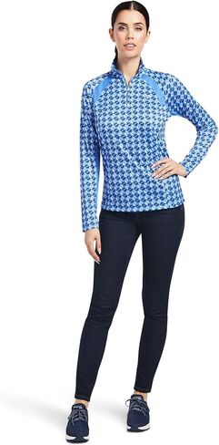 ARIAT Women's Sunstopper 2.0 1/4 Zip Baselayer in Kuwait