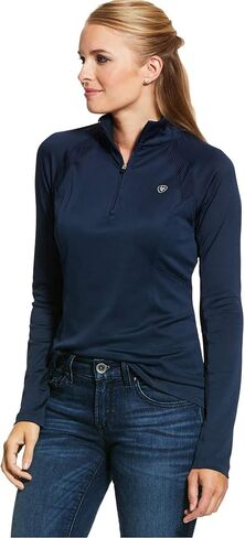 ARIAT Women's Sunstopper 2.0 1/4 Zip Baselayer in Saudi Arabia