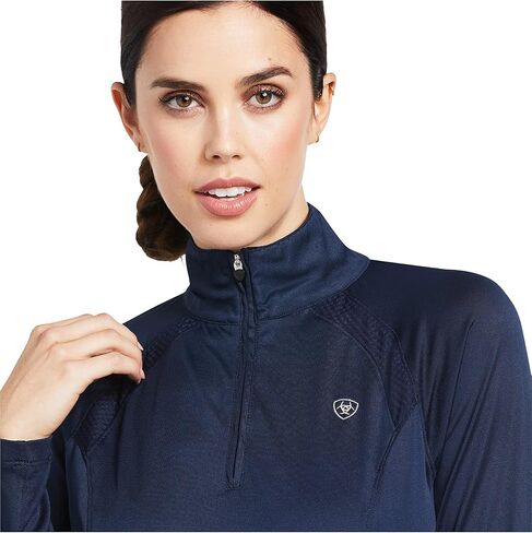 ARIAT Women's Sunstopper 2.0 1/4 Zip Baselayer in Saudi Arabia