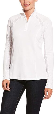 ARIAT Women's Sunstopper 2.0 1/4 Zip Baselayer in Saudi Arabia