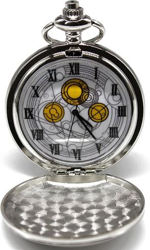 ساعة جيب كلاسيكية من SIMAOTE، ساعة جيب دكتور هو، ساعة جيب كوارتز مع سلسلة للرجال والنساء in Kuwait