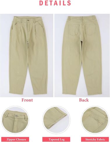 EVALESS High Waisted Baggy Cargo Jeans for Women Casual Loose Cropped Y2k Denim Pants in Saudi Arabia