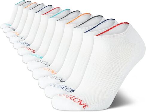 Body Glove Men's Socks - 12 Pack Performance Cushion Athletic No Show Ankle Socks - Low Cut Running Socks for Men in Saudi Arabia