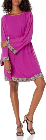 Trina Turk Women's A Line Dress with Embroidered Trim in Kuwait