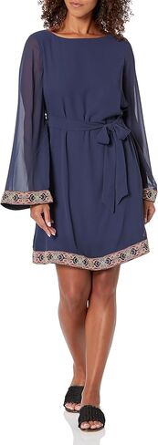 Trina Turk Women's A Line Dress with Embroidered Trim in Kuwait