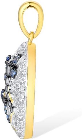 Santuzza 14K Gold Plated Sterling Silver Dragonfly Butterfly Pendant for Women in Kuwait